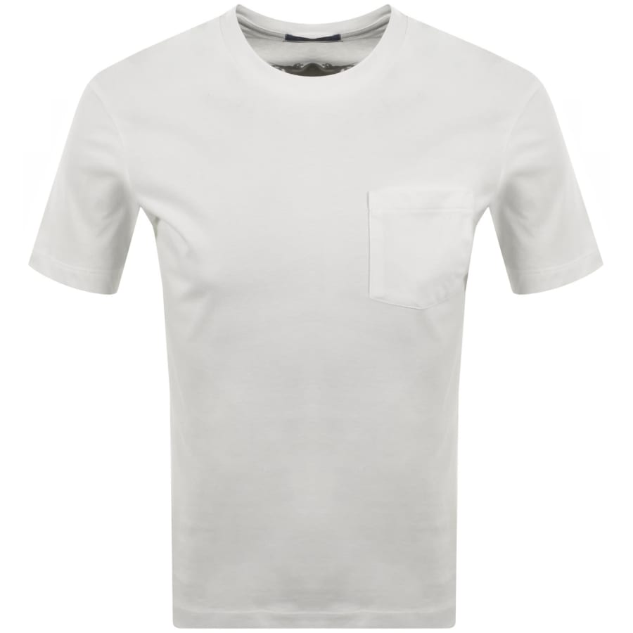 Image number 3 for Replay Back Graphic T Shirt Off White
