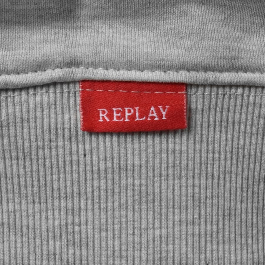 Image number 4 for Replay Crew Neck Sweatshirt Grey