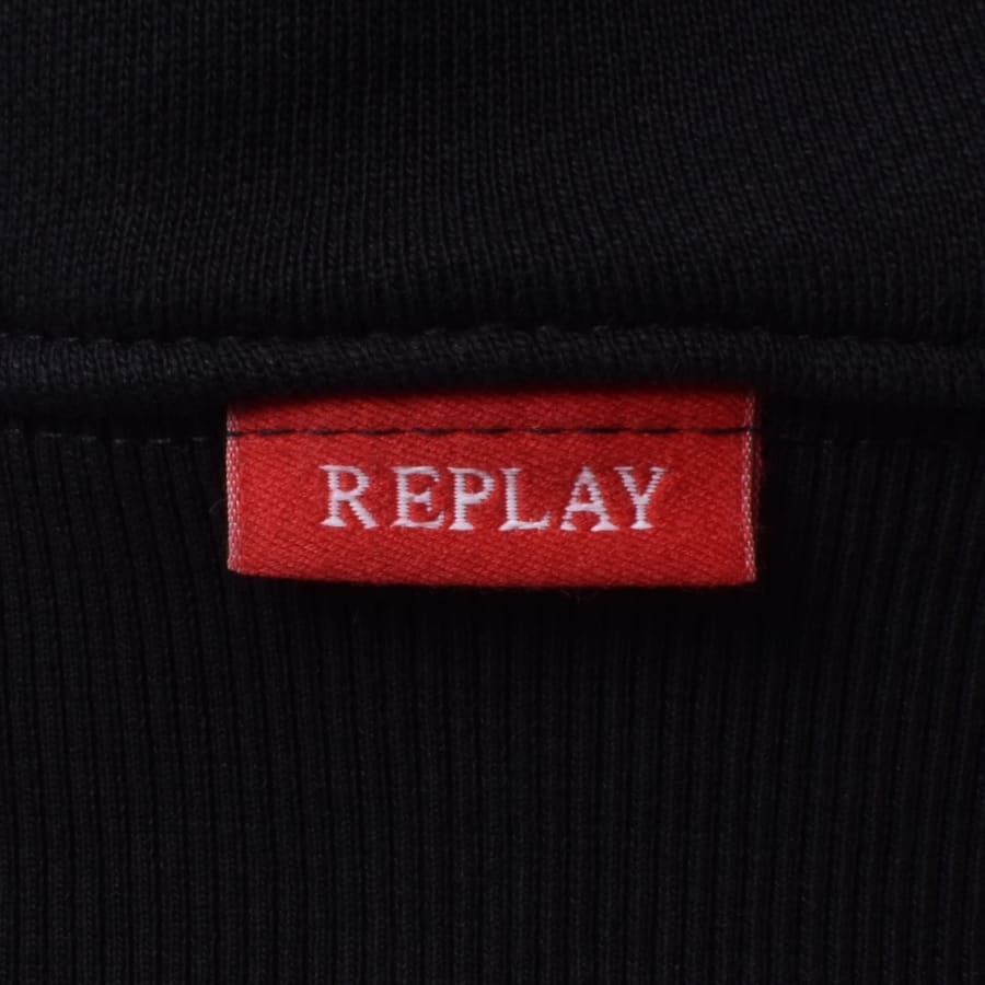 Image number 4 for Replay Crew Neck Sweatshirt Navy