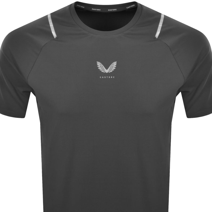Image number 2 for Castore Apex Training T Shirt Grey