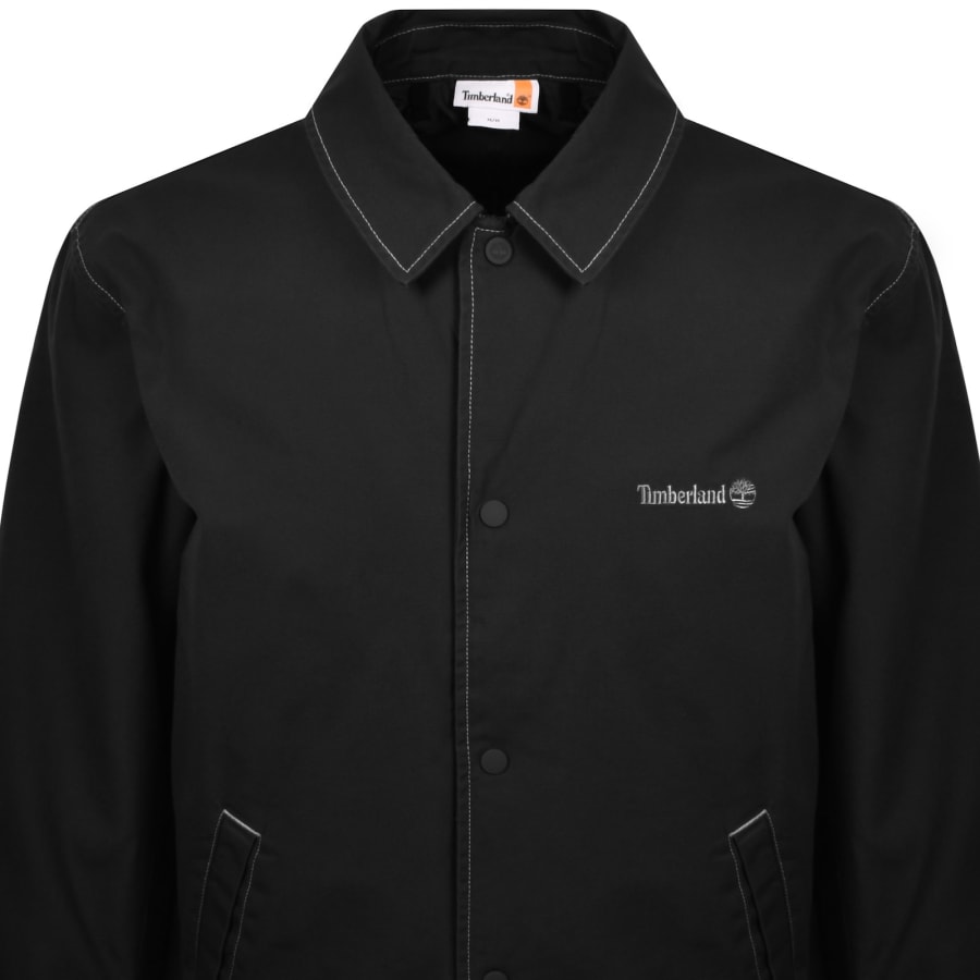 Image number 2 for Timberland Canvas Coach Jacket Black