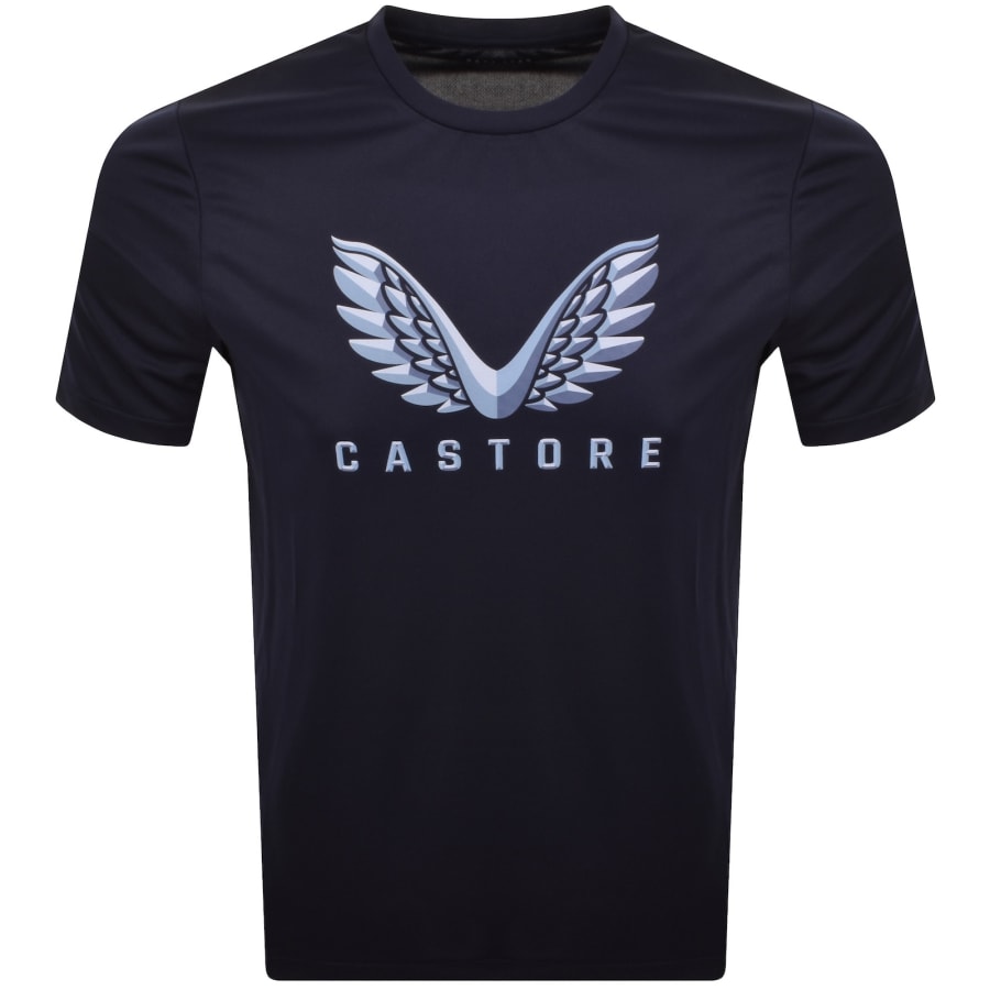 Image number 1 for Castore Promo T Shirt Navy