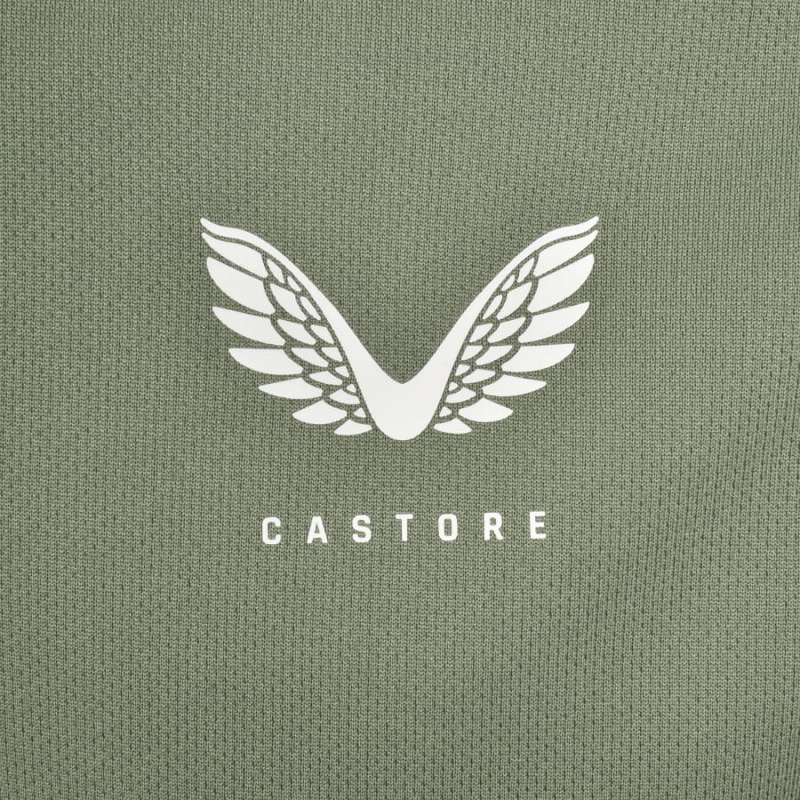 Image number 3 for Castore Adapt Quarter Zip Sweatshirt Green