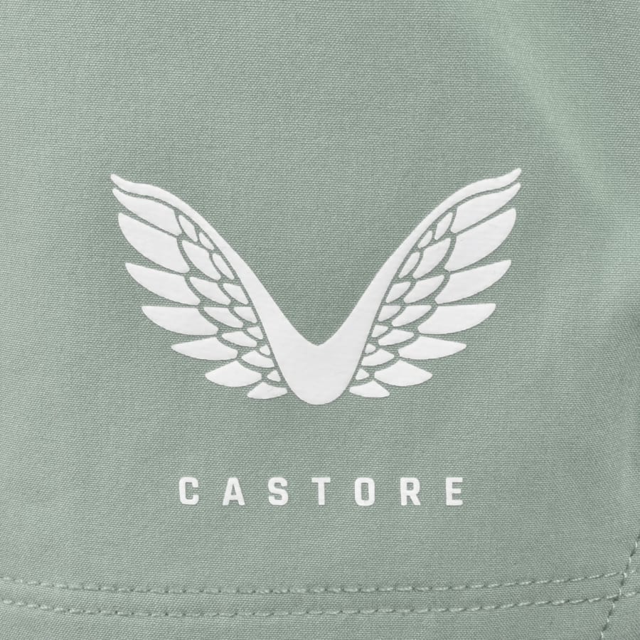 Image number 3 for Castore Adapt 7 Inch Shorts Green