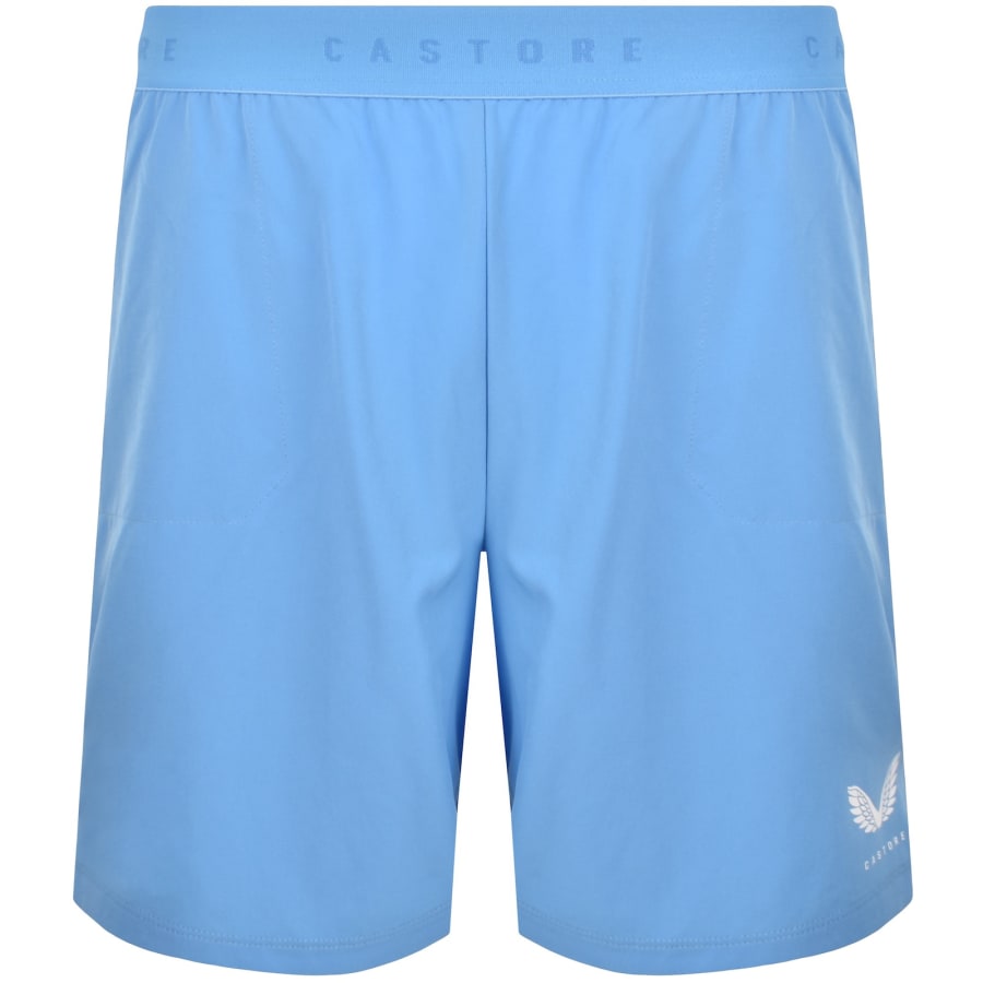 Image number 1 for Castore Adapt 7 Inch Shorts Blue