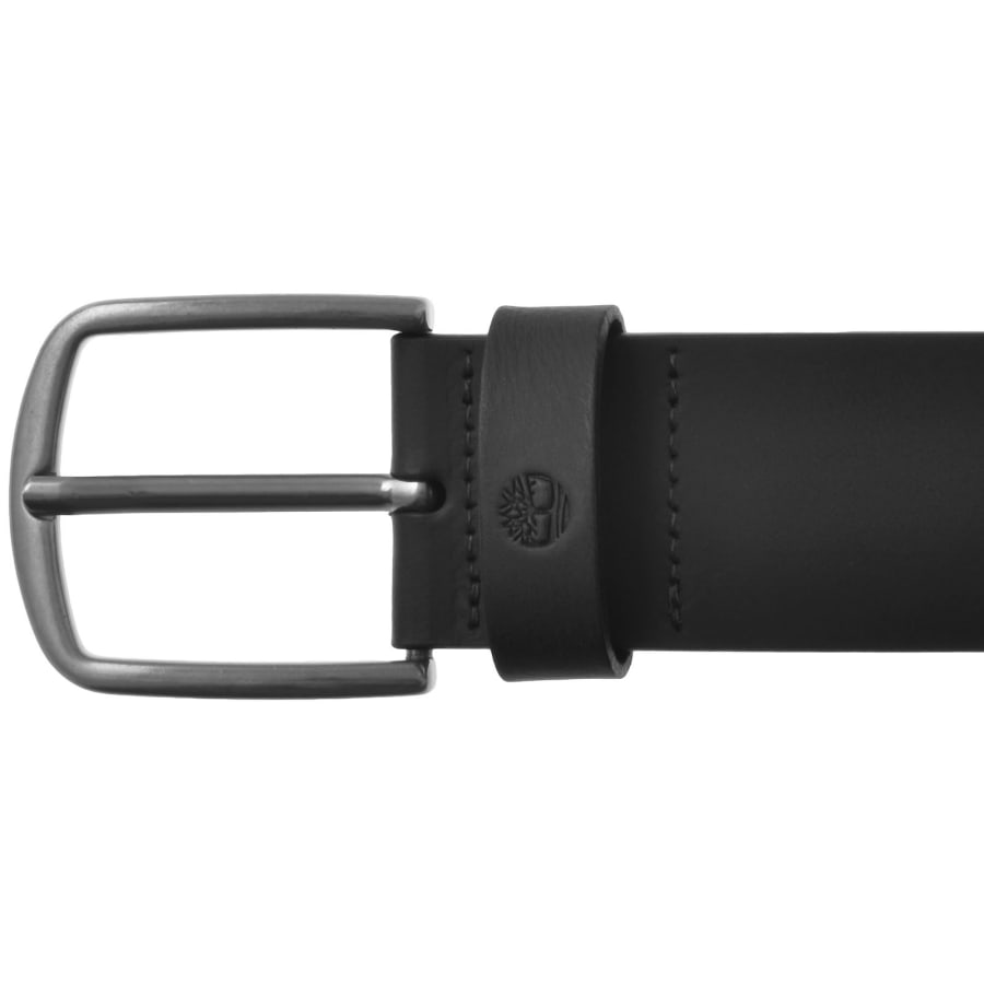 Image number 3 for Timberland 40MM Recycled Leather Belt Black