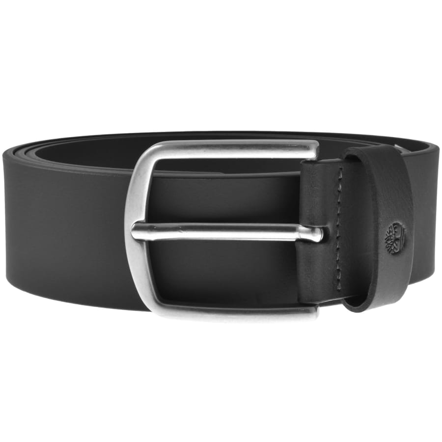 Image number 1 for Timberland 40MM Recycled Leather Belt Black