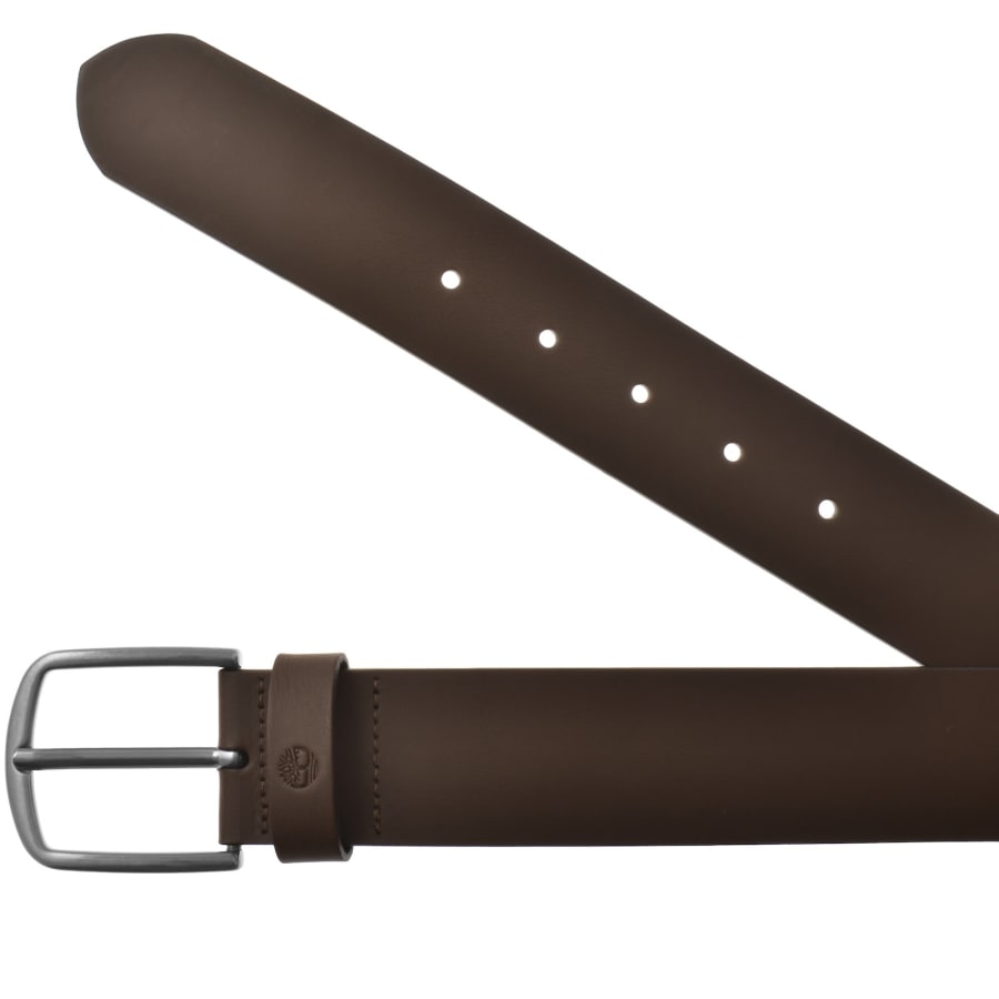 Image number 2 for Timberland 40MM Recycled Leather Belt Brown