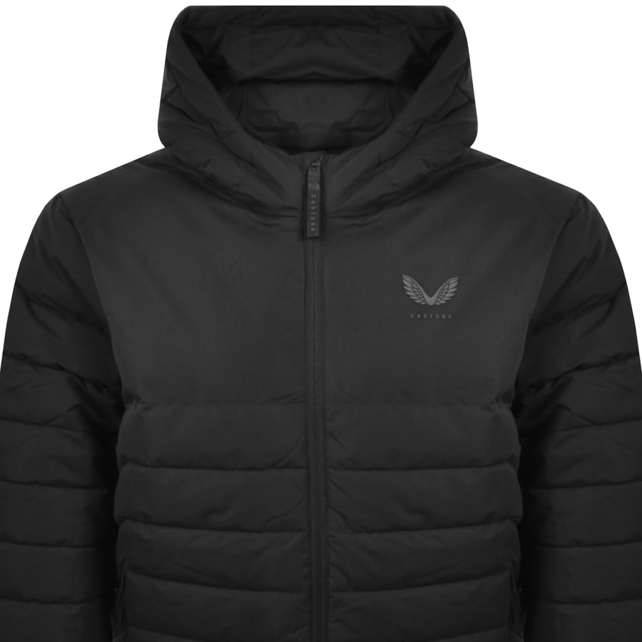 Image number 2 for Castore Wadded Jacket Black