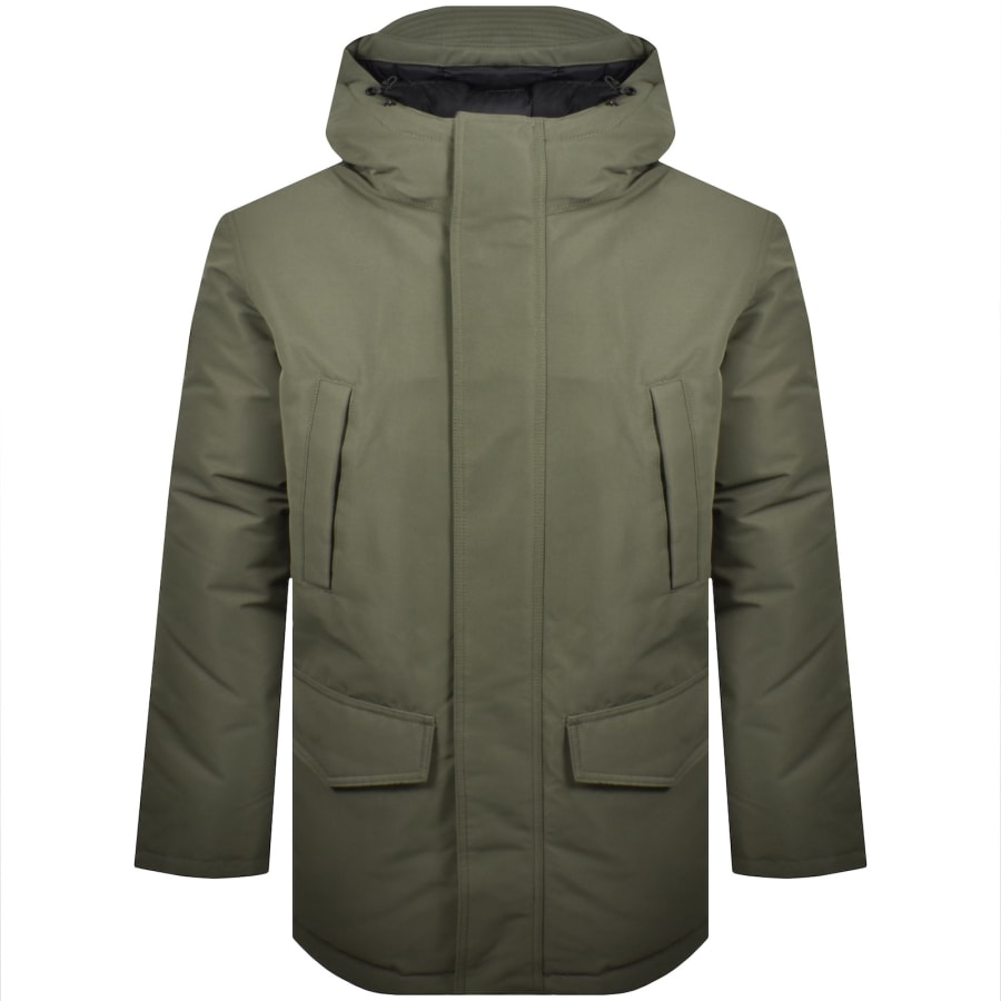 Image number 2 for Napapijri Cornier Puffer Jacket Green
