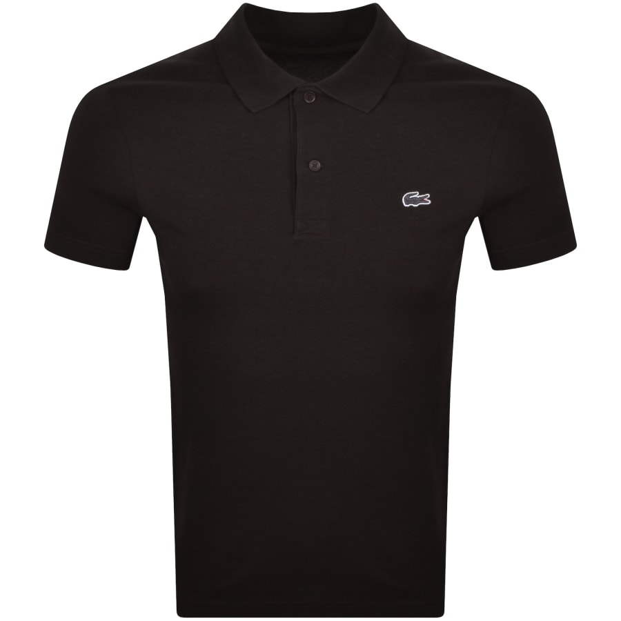 Image number 1 for Lacoste Regular Fit Polo T Shirt Brown