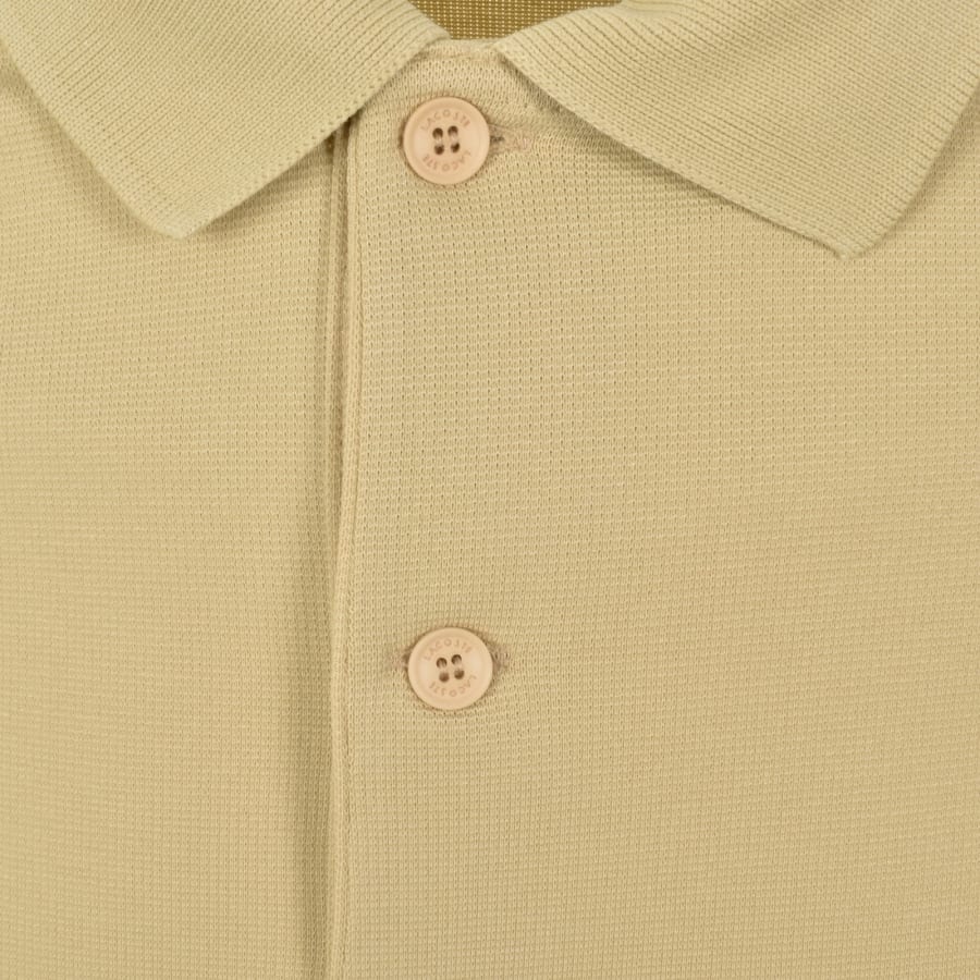 Image number 4 for Lacoste Regular Fit Polo T Shirt Beige