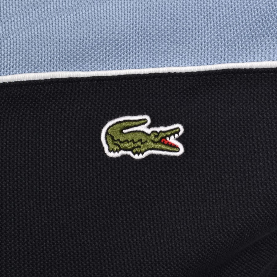 Image number 3 for Lacoste Logo Polo T Shirt Blue