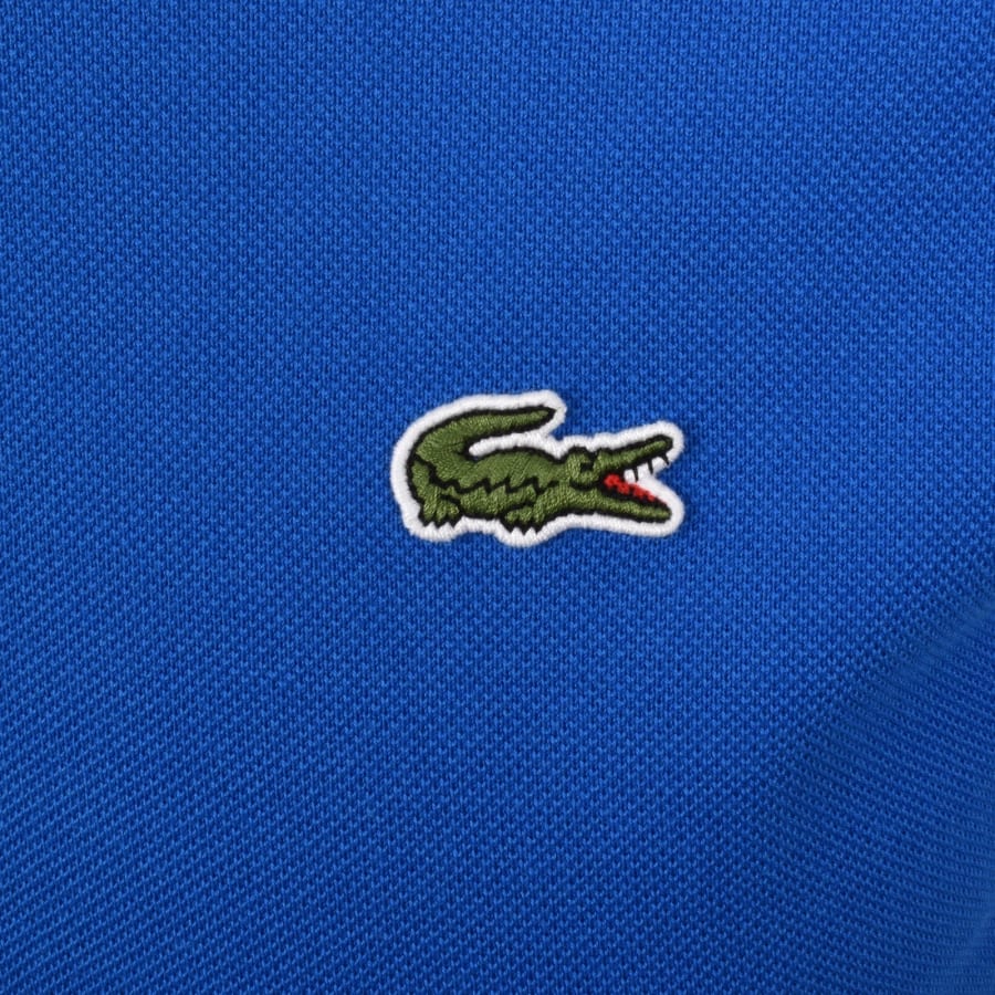 Image number 3 for Lacoste Short Sleeved Polo T Shirt Blue