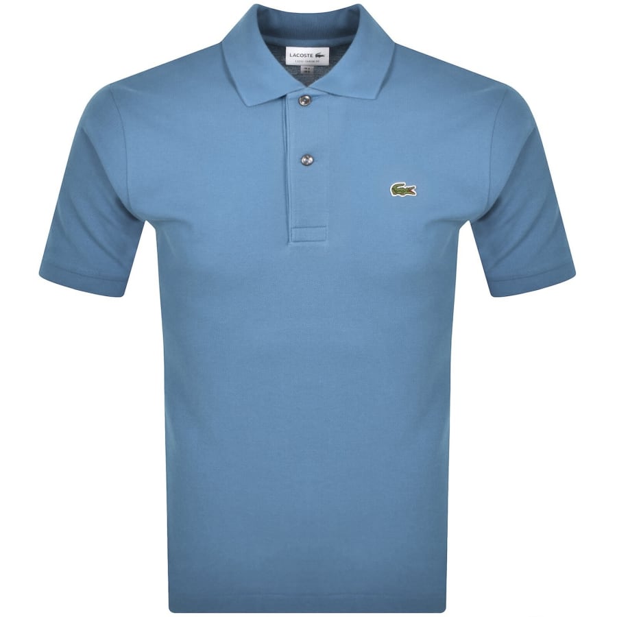 Image number 1 for Lacoste Short Sleeved Polo T Shirt Blue