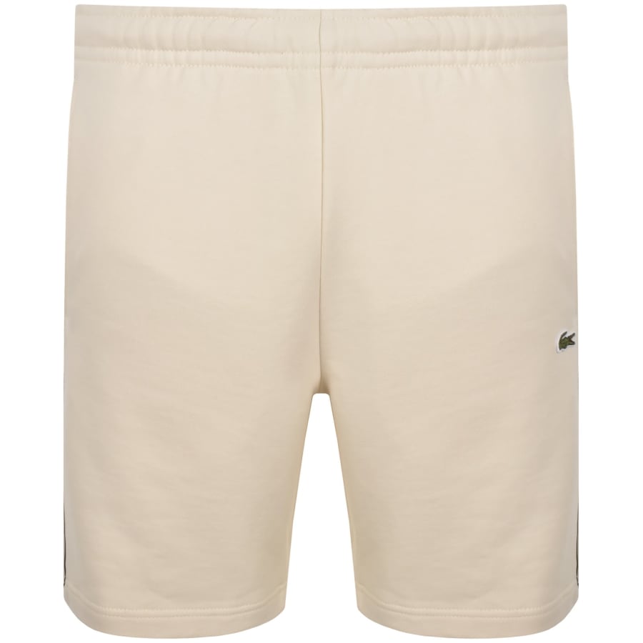 Image number 2 for Lacoste Jersey Shorts Beige