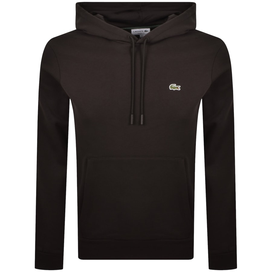 Image number 1 for Lacoste Hoodie Brown