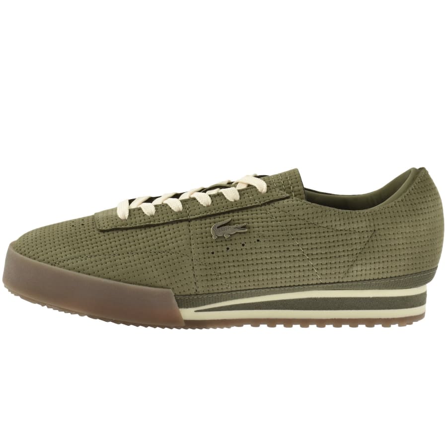 Image number 1 for Lacoste Aura 126 Trainers Khaki