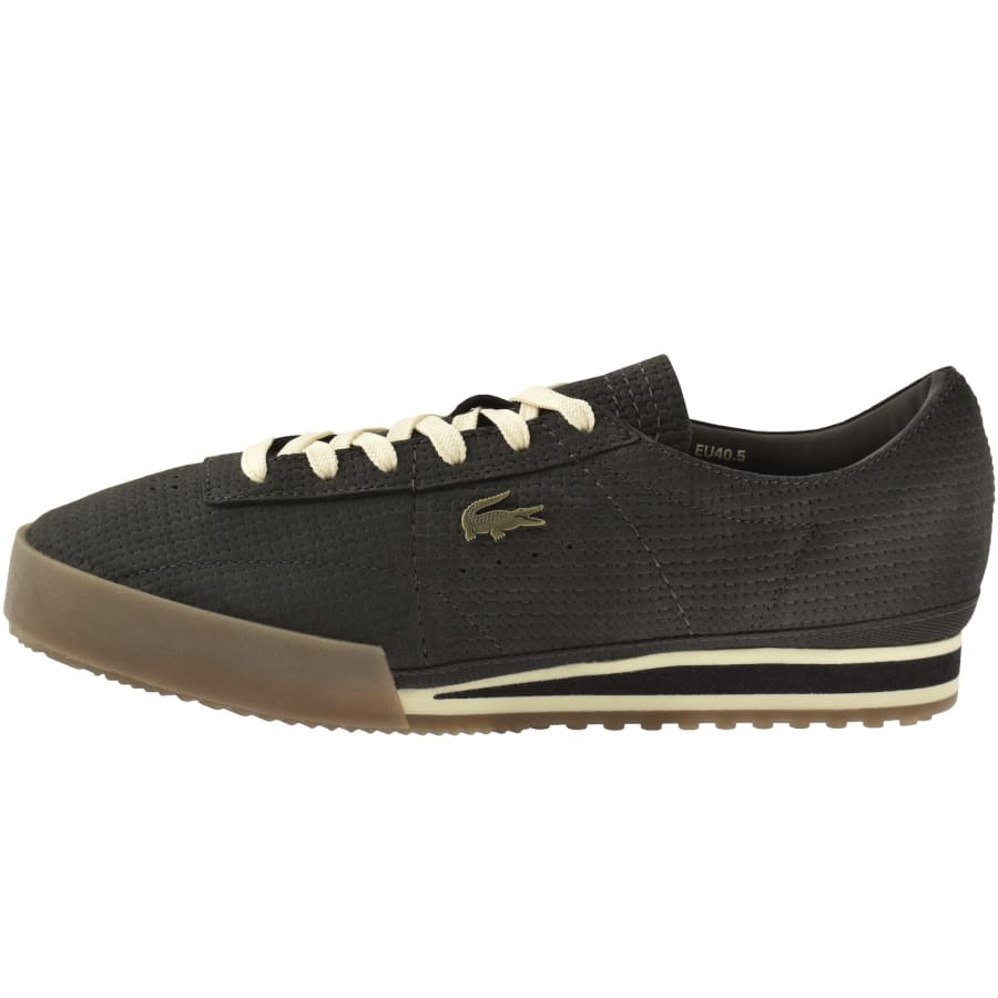 Image number 1 for Lacoste Aura 126 Trainers Dark Grey