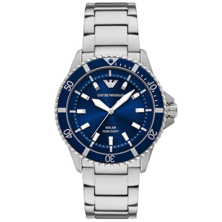 Image number 1 for Emporio Armani World Explorer Watch Silver