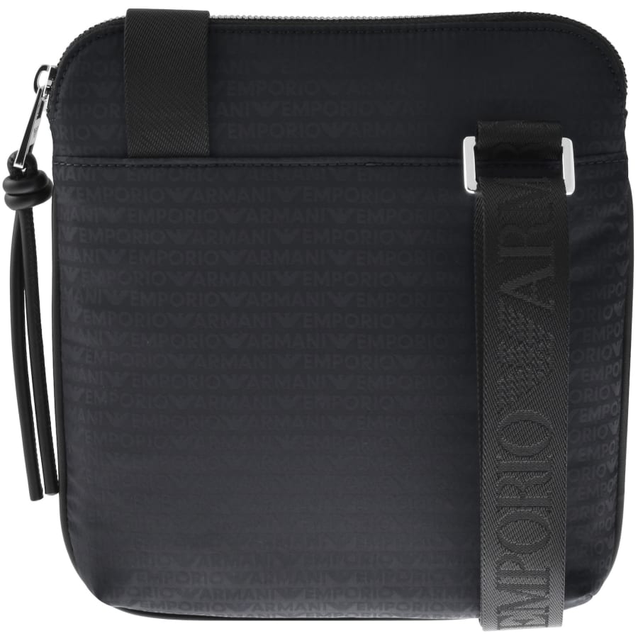 Image number 2 for Emporio Armani Logo Crossbody Bag Navy
