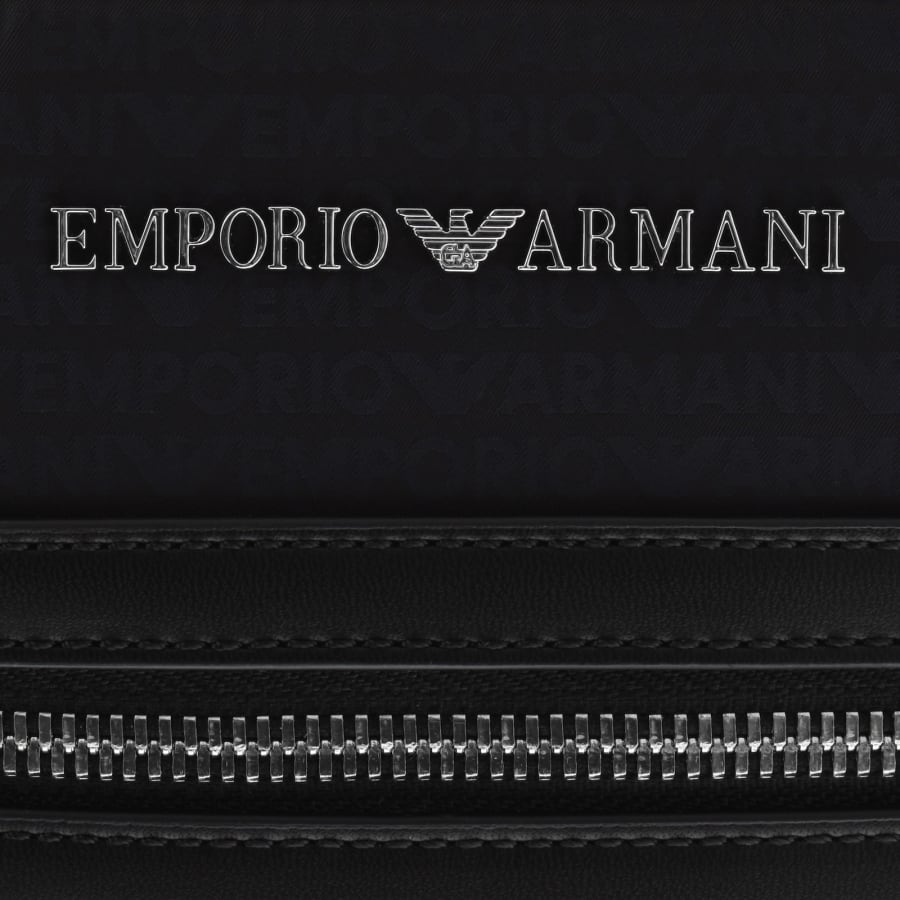 Image number 3 for Emporio Armani Logo Crossbody Bag Navy