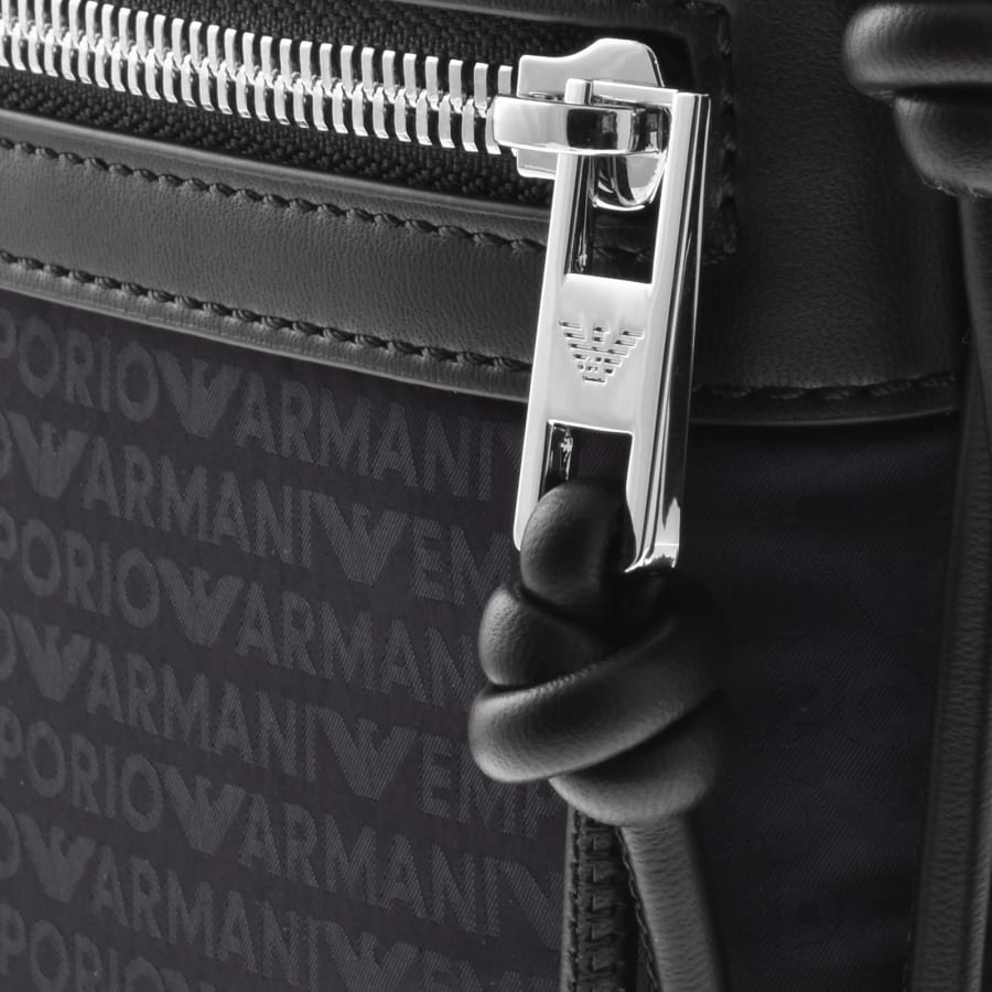 Image number 4 for Emporio Armani Logo Crossbody Bag Navy