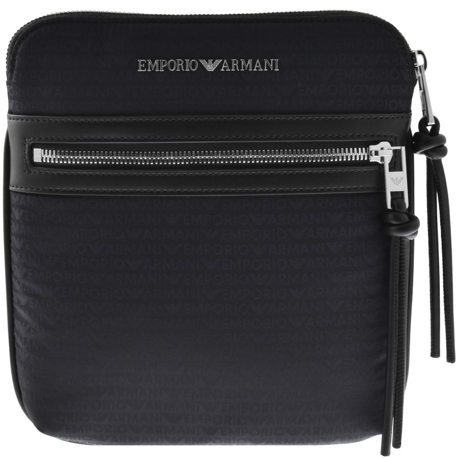 Image number 1 for Emporio Armani Logo Crossbody Bag Navy