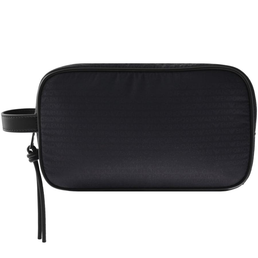 Image number 2 for Emporio Armani Logo Wash Bag Navy