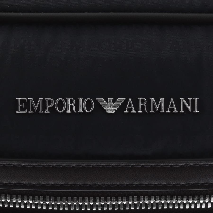 Image number 3 for Emporio Armani Logo Wash Bag Navy