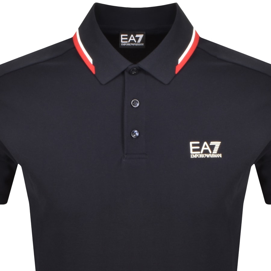 Image number 2 for EA7 Emporio Armani Block Polo Navy