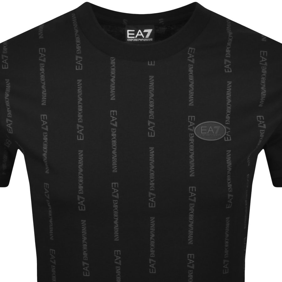 Image number 2 for EA7 Emporio Armani Logo T Shirt Black