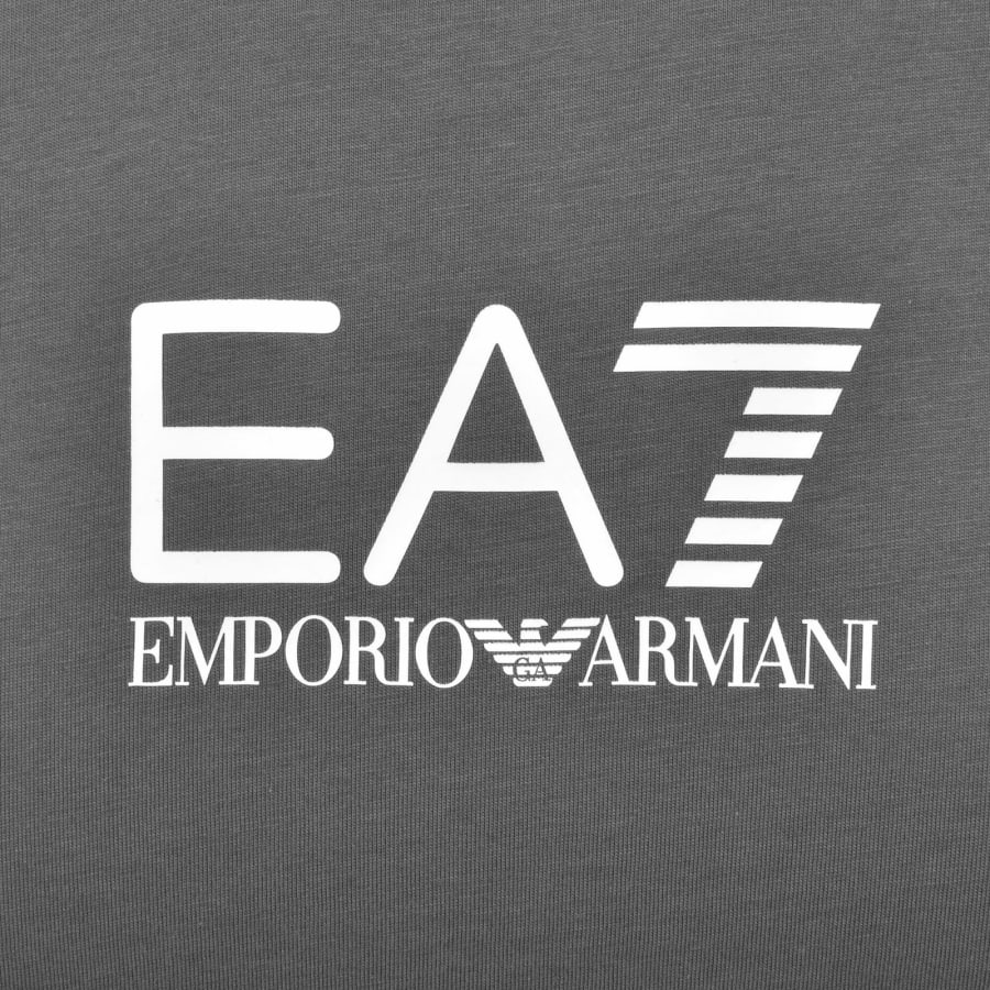 Image number 3 for EA7 Emporio Armani Logo T Shirt Grey
