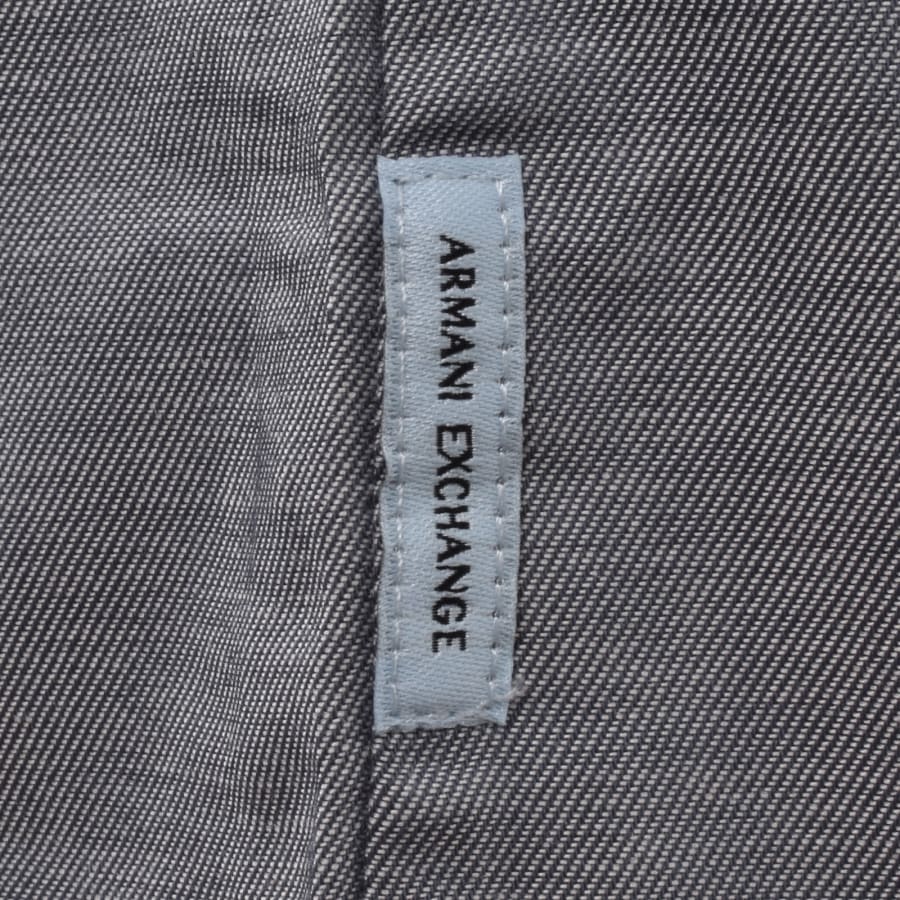 Image number 5 for Armani Exchange Long Sleeve Shirt Blue