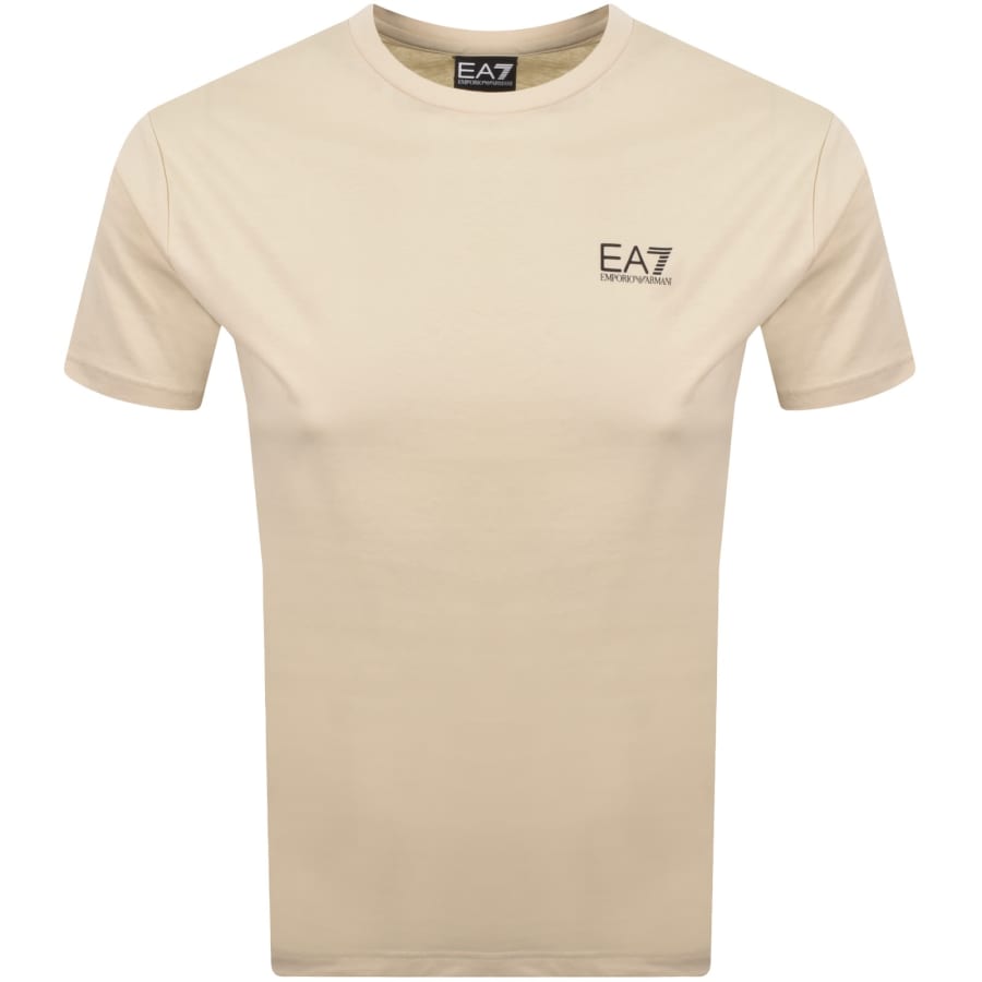 Image number 2 for EA7 Emporio Armani Training T Shirt Fog Beige
