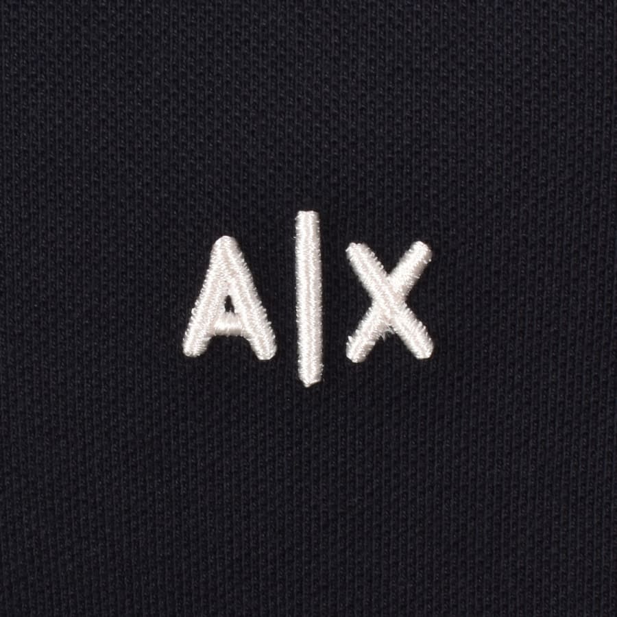 Image number 3 for Armani Exchange Polo T Shirt Navy