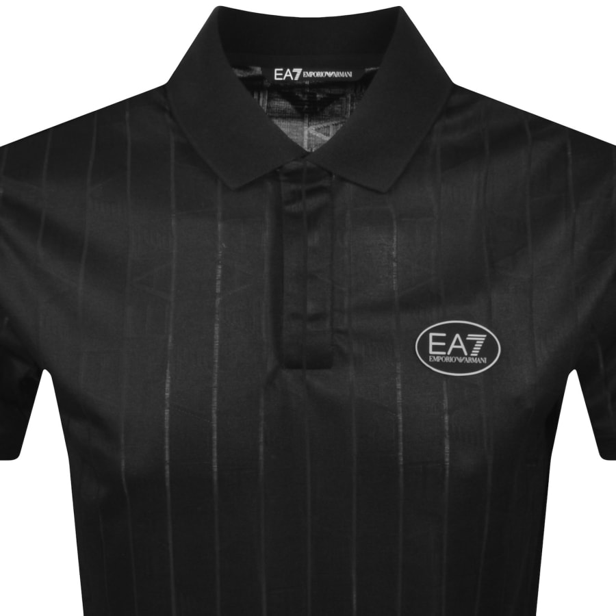 Image number 2 for EA7 Emporio Armani Golf Pro Polo Black