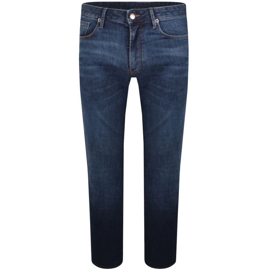 Image number 2 for Emporio Armani J45 Jeans Mid Wash Blue