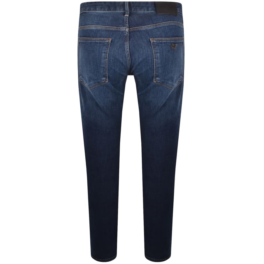 Image number 3 for Emporio Armani J06 Slim Fit Jeans Blue