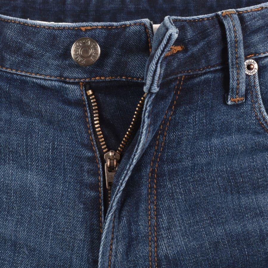 Image number 5 for Emporio Armani J06 Slim Fit Jeans Blue