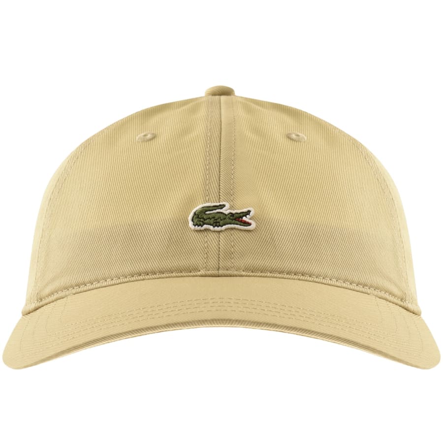 Image number 1 for Lacoste Baseball Cap Beige