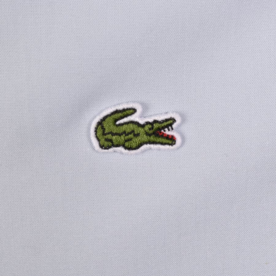 Image number 3 for Lacoste Slim Fit Long Sleeved Shirt Blue