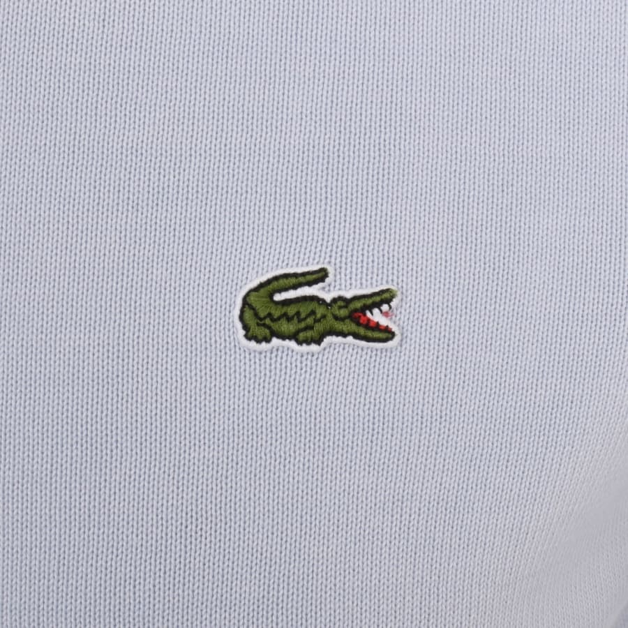 Image number 3 for Lacoste Crew Neck Knit Jumper Blue