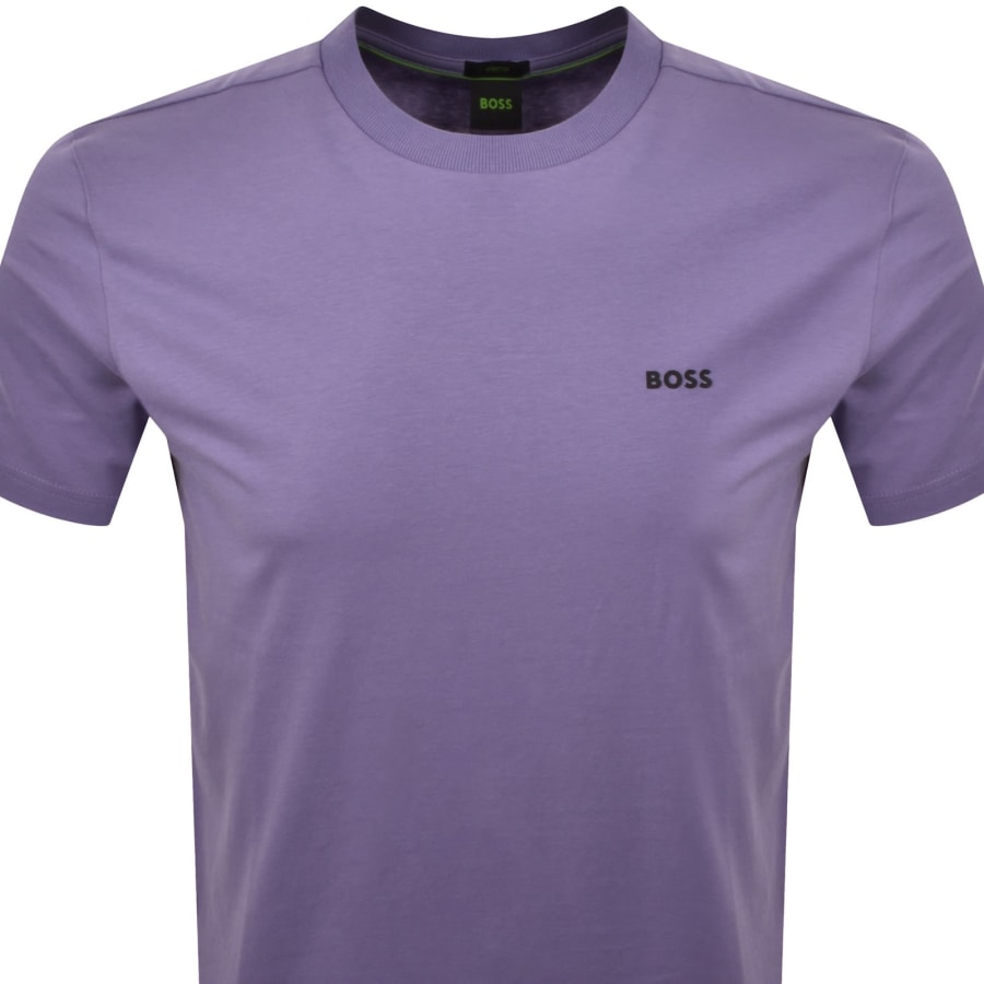 Image number 2 for BOSS Tee T Shirt Purple