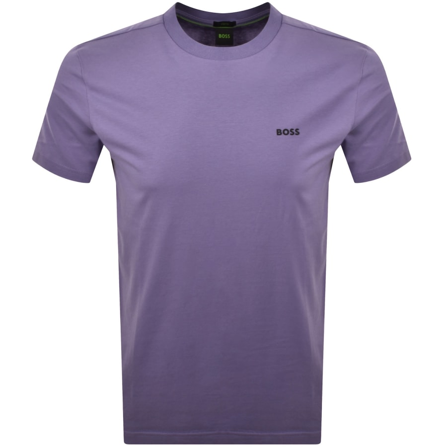 Image number 1 for BOSS Tee T Shirt Purple