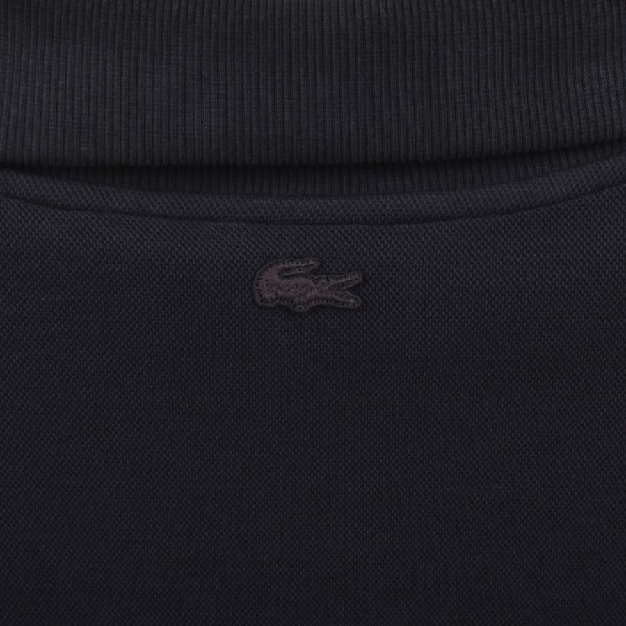 Image number 5 for Lacoste Quarter Zip Sweatshirt Navy