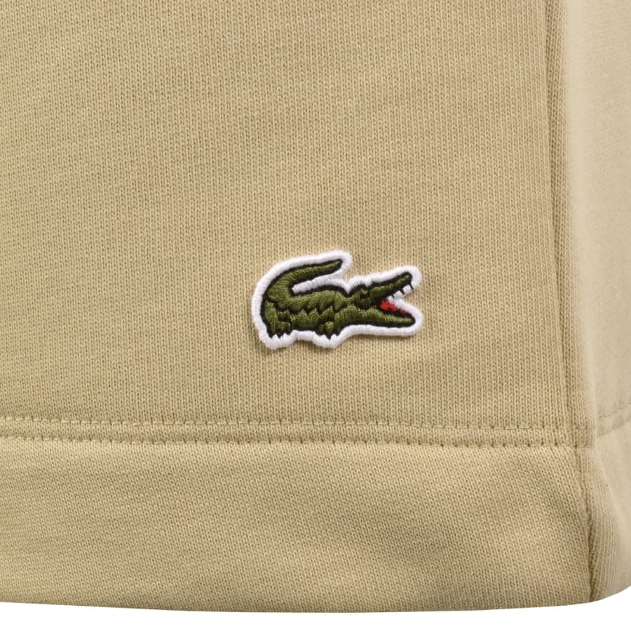 Image number 3 for Lacoste Jersey Shorts Beige