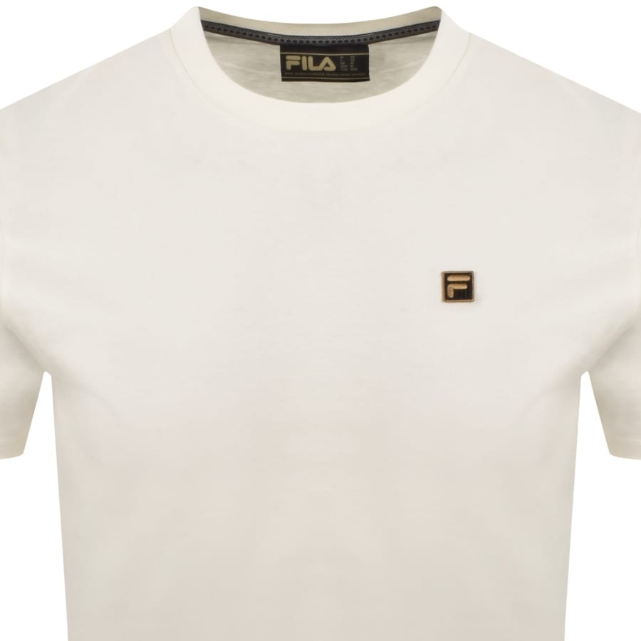 Image number 2 for Fila Yaxley 3 Premium T Shirt Cream