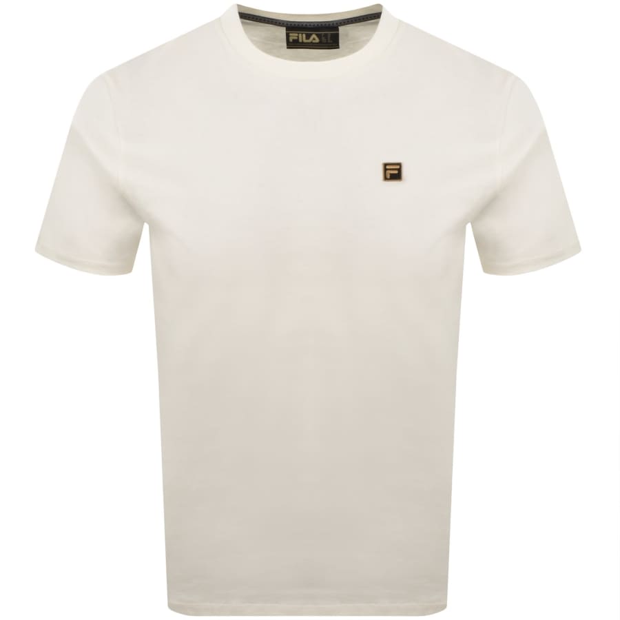 Image number 1 for Fila Yaxley 3 Premium T Shirt Cream