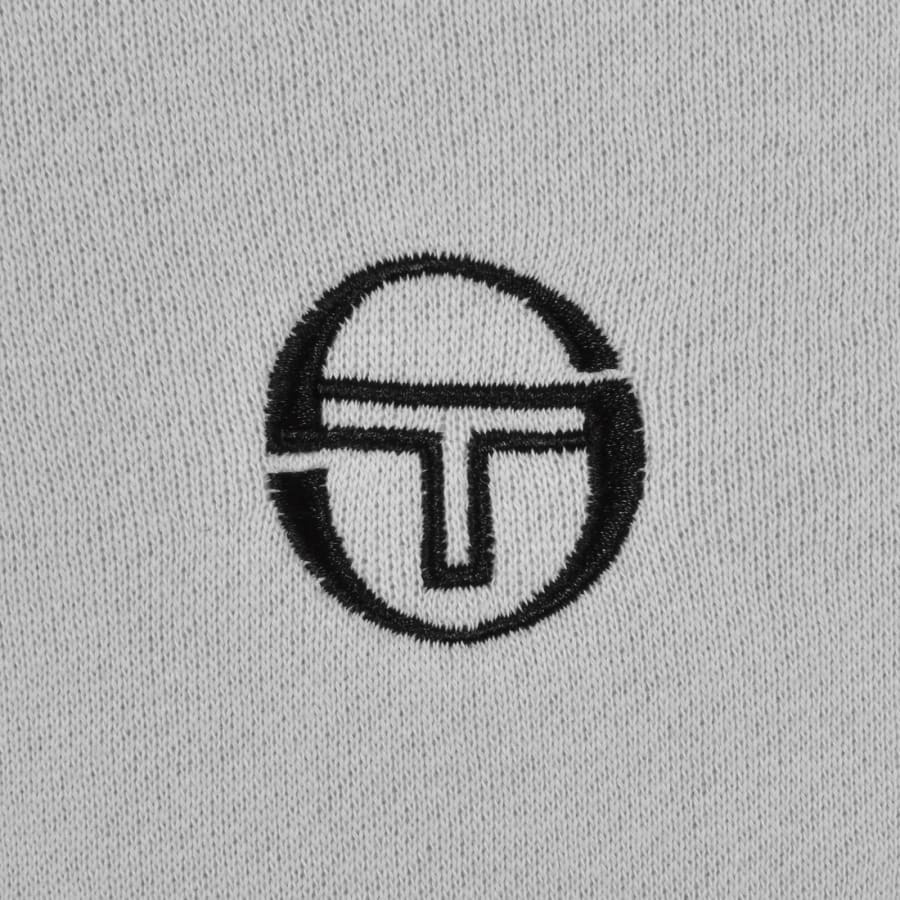 Image number 3 for Sergio Tacchini Damarindo Zip Sweatshirt Grey